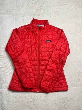 Vintage Patagonia Nano Red Puffer Full Zip Insulated Jacket Women’s S 90s Y2K